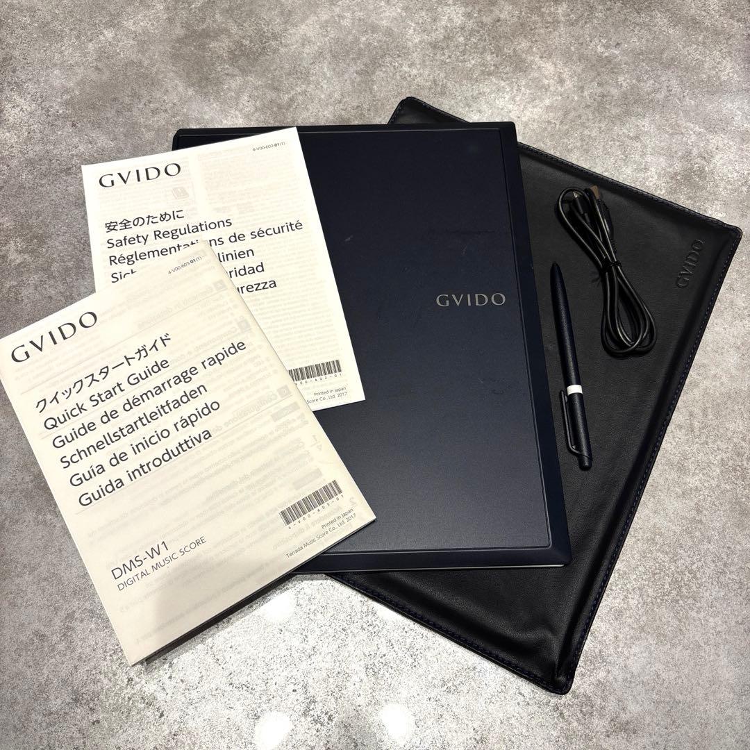 GVIDO DMS-W1 デジタル楽譜プレーヤー