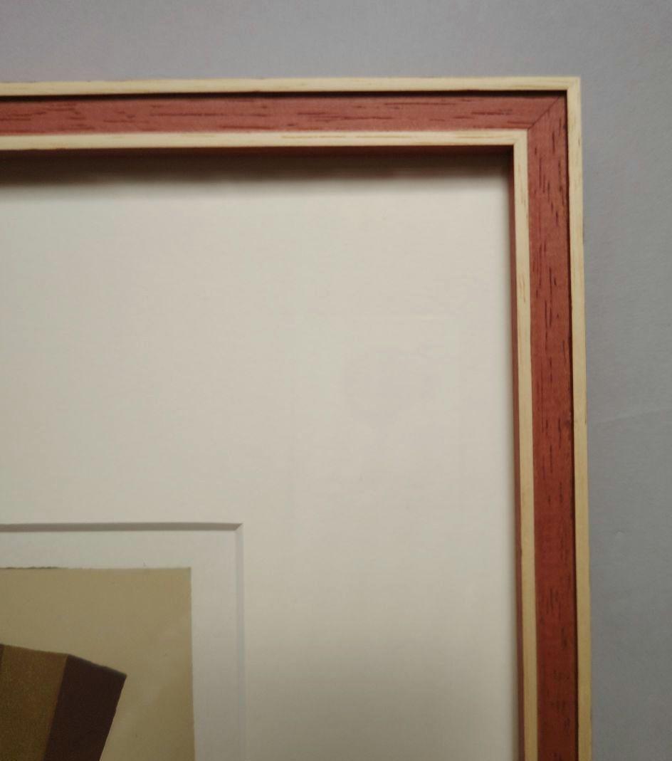 特価◯絵画 シルクスクリーン版画＋複合技法版画 額装品