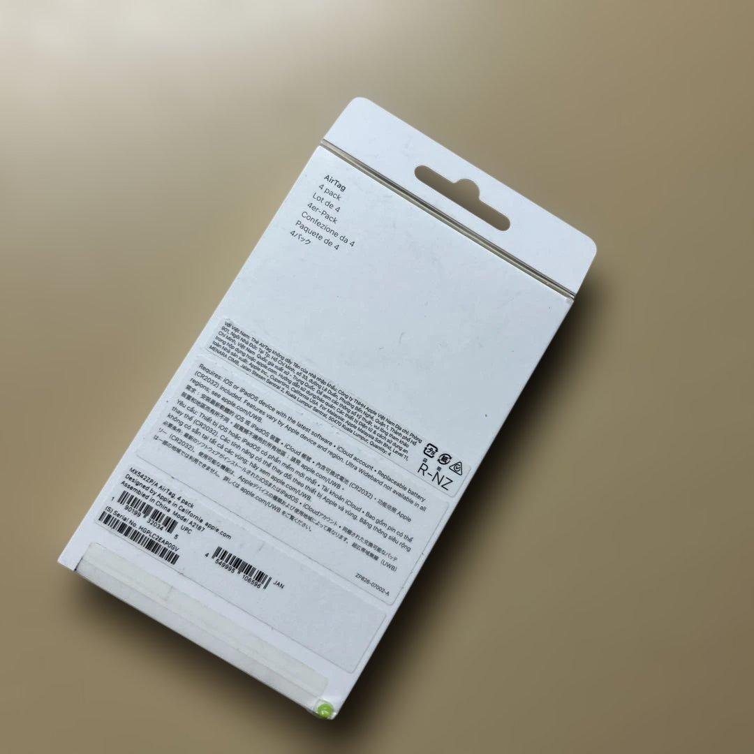 AirTag 4個セット　新品未開封