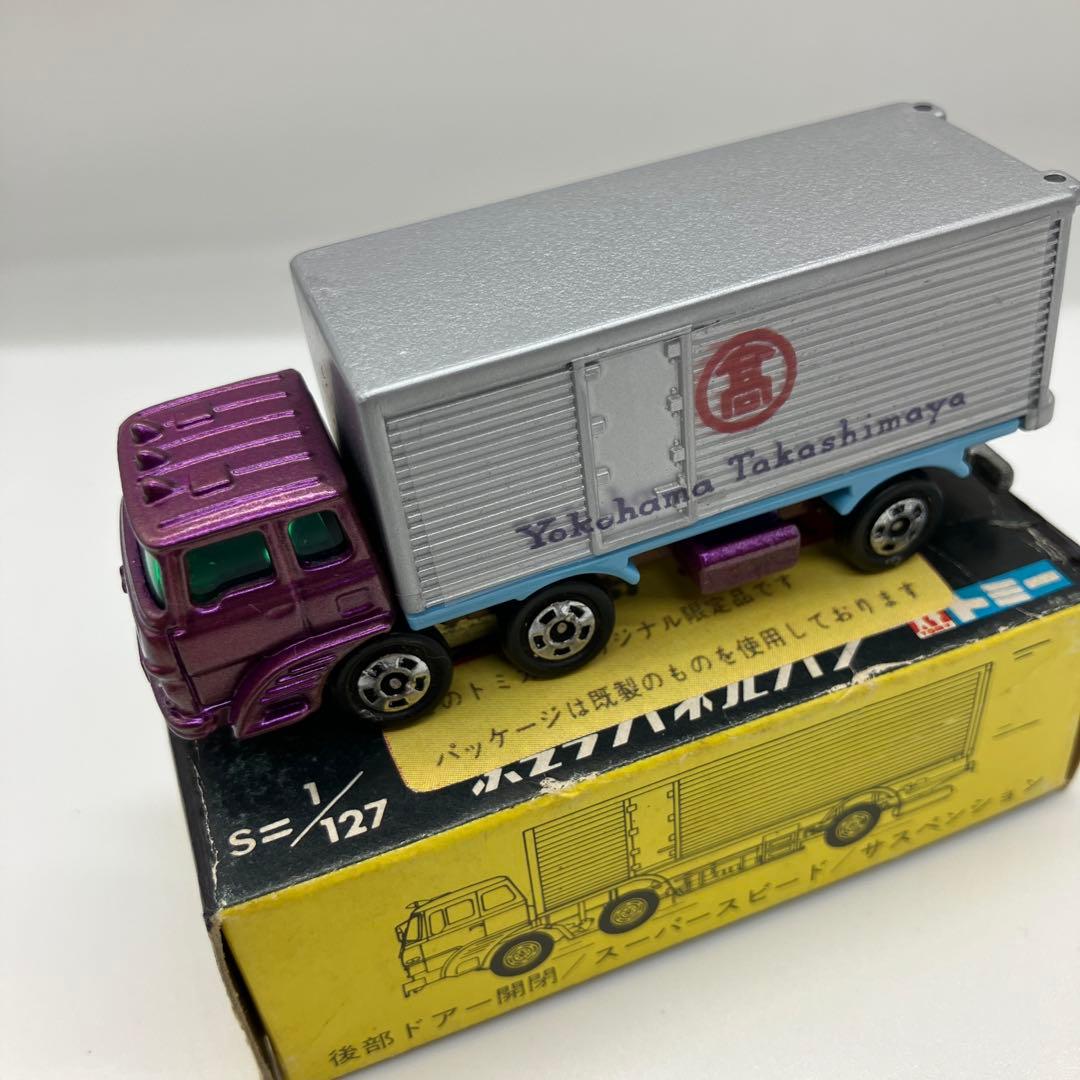 黒箱日本製トミカ高島屋ふそうパネルバン