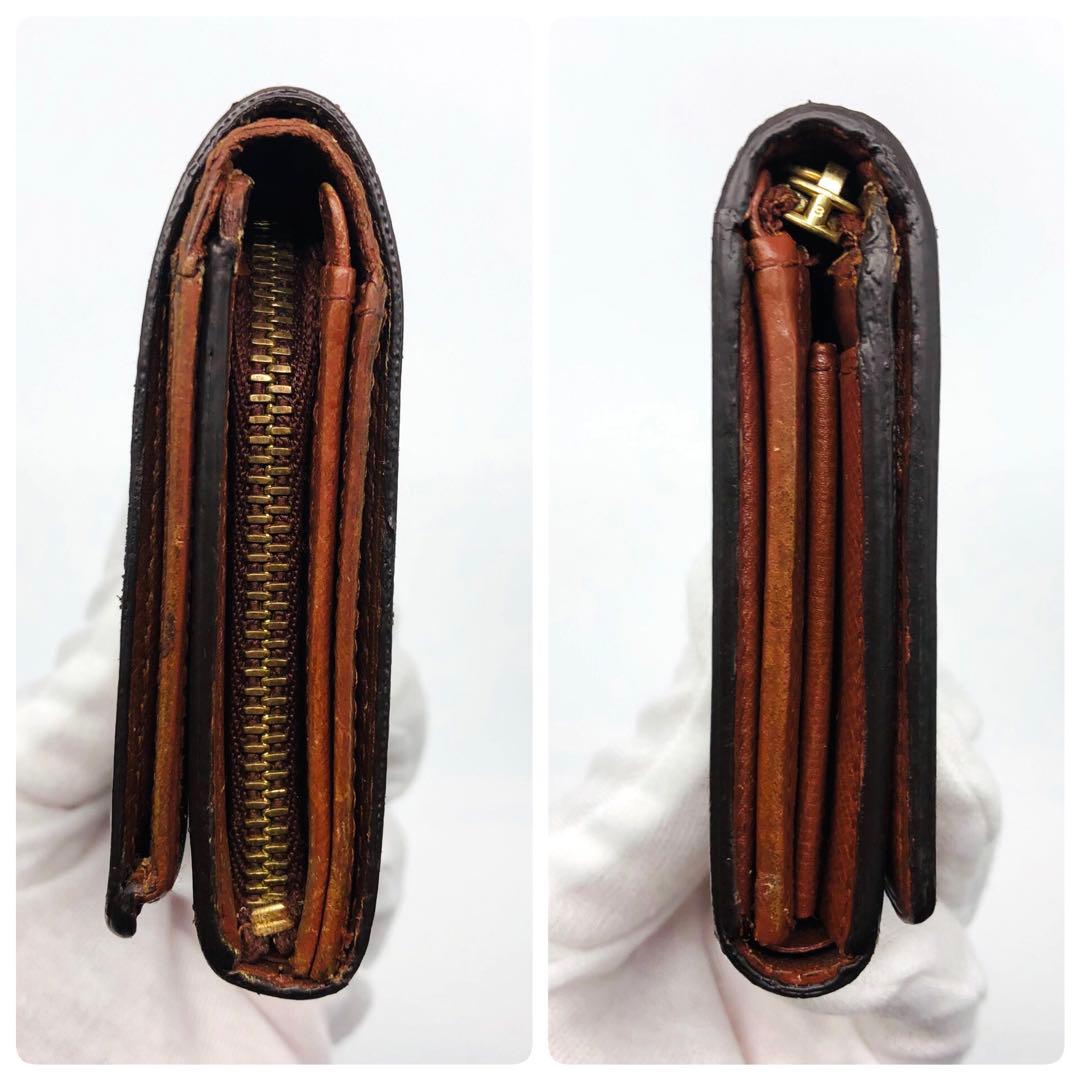 ルイヴィトン　ポルトモネ　ビエ　トレゾール　M61736 モノグラム　二つ折財布