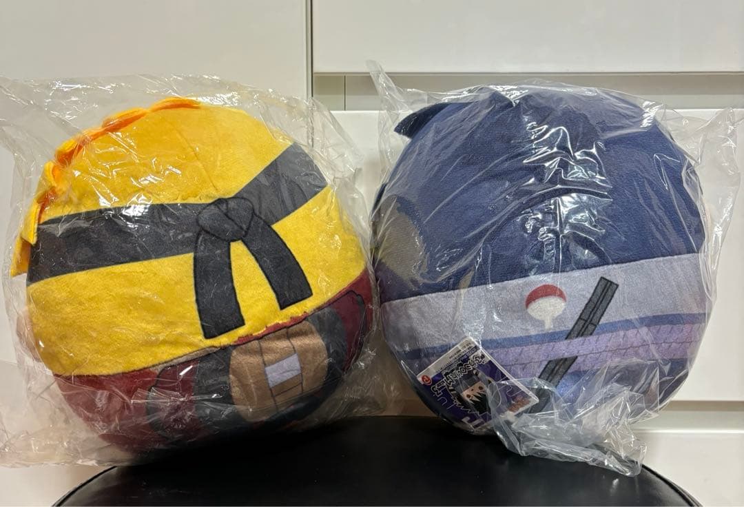 ナルト　サスケ　ふわコロりん　ビッグサイズ　ぬいぐるみ　Mサイズ