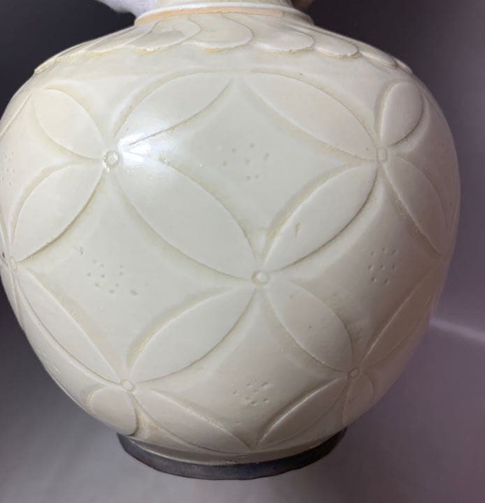 中国 刻七宝文瓶　u6220733