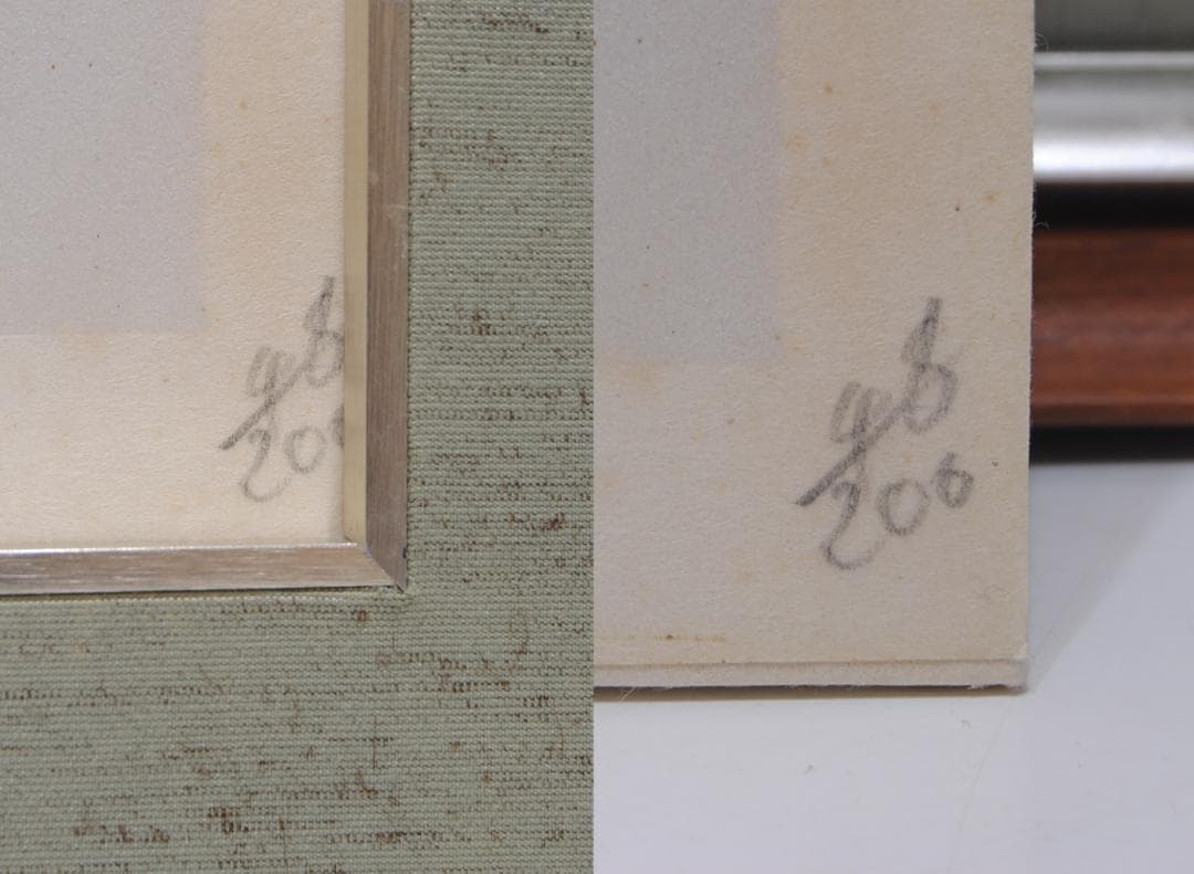 徳力富吉郎 甲冑 木版画 サイン エディション