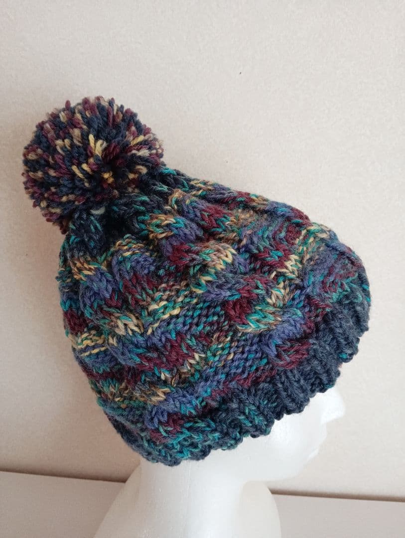 【常盤ひろみ】 手編み帽子　　手編み　帽子　5点セット　Sサイズ