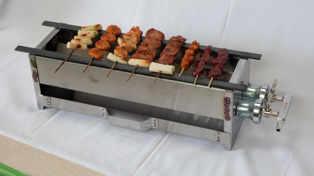 ３日以内に発送します ★ 焼き鳥コンロ★串焼★五平餅★焼鳥焼器★みたらし団子