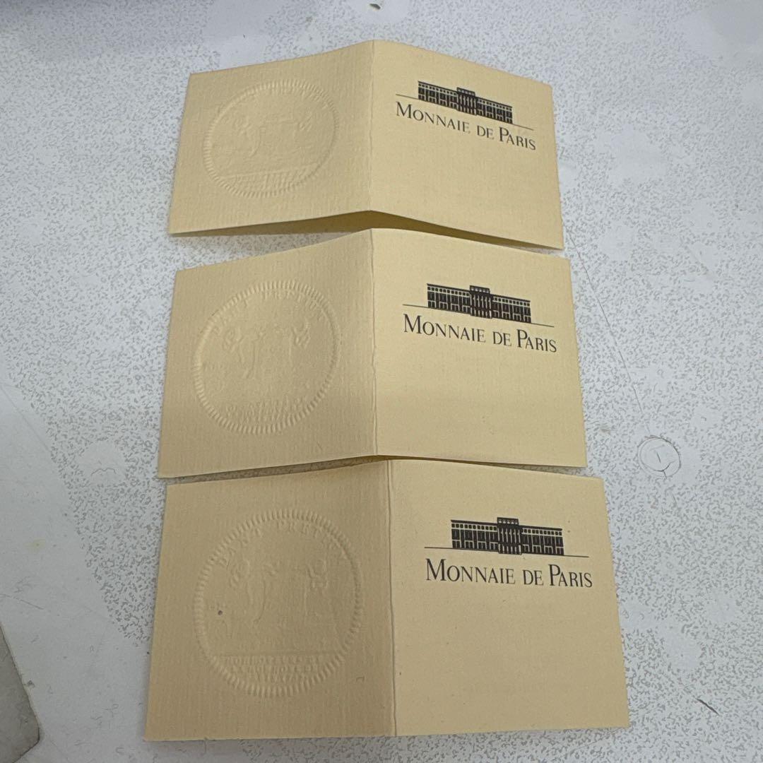 MONNAIE DE PARIS ルーヴル美術館 200周年 銀貨セット