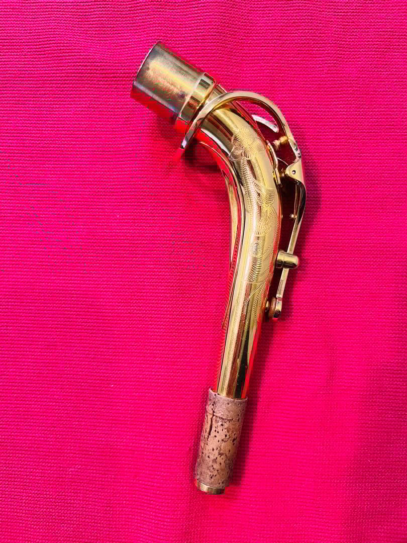 アルトサックス セルマー　ゴールドプレートネック（シリーズII）