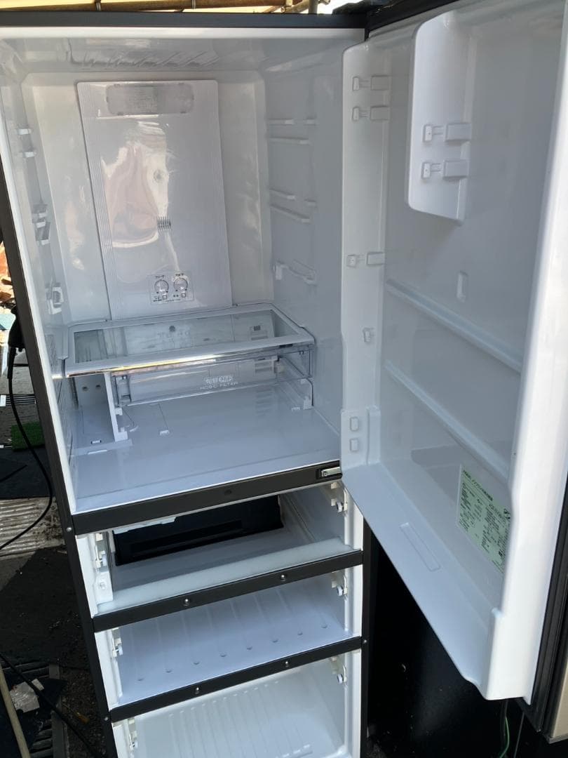 【福岡市 市内近郊限定】355L 良品 分解洗浄済み AQUA 冷蔵庫 2018