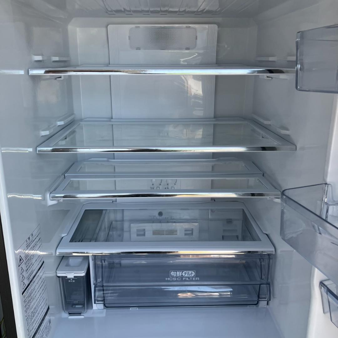 【福岡市 市内近郊限定】355L 良品 分解洗浄済み AQUA 冷蔵庫 2018