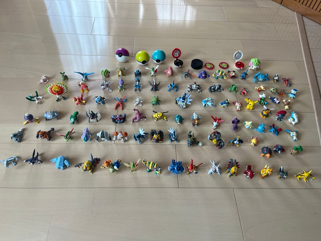 d*9様 ポケモン フィギュア モンコレ まとめ売り約100種