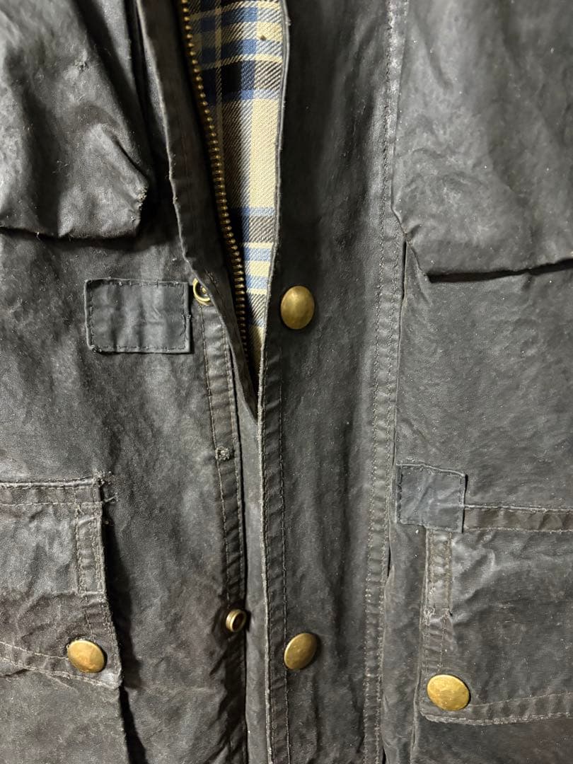 ビンテージ 70s Belstaff トライアルマスター オイルドジャケット