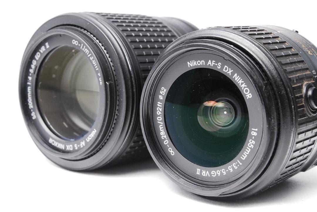 【新品級】Nikon D5300 Wレンズ Wi-Fi転送可能 初心者おススメ