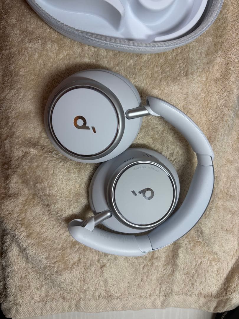 soundcore Space Q45 ワイヤレスヘッドホン ホワイト