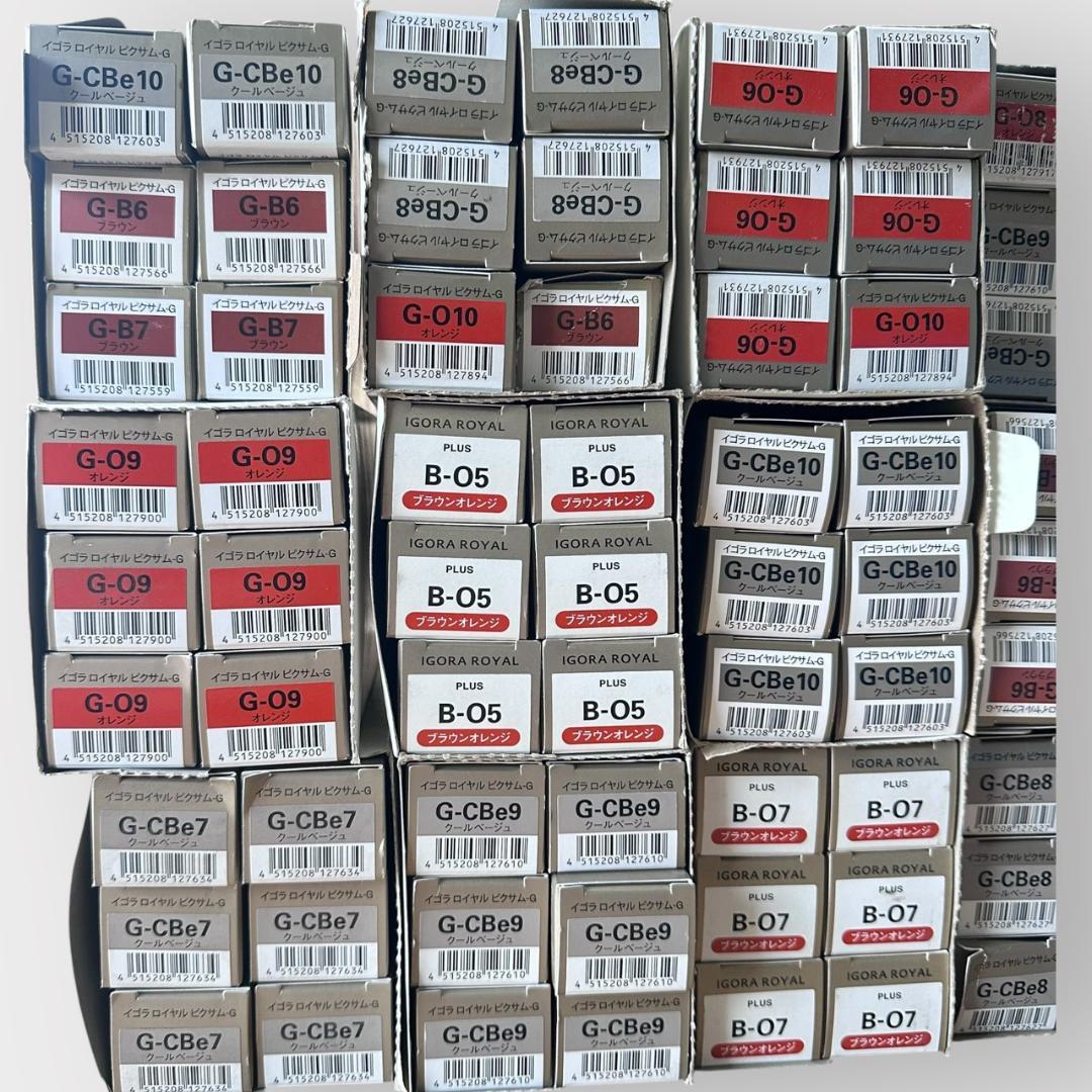 やじろべい イゴラ ロイヤル　カラー剤 126本　サナビ228本