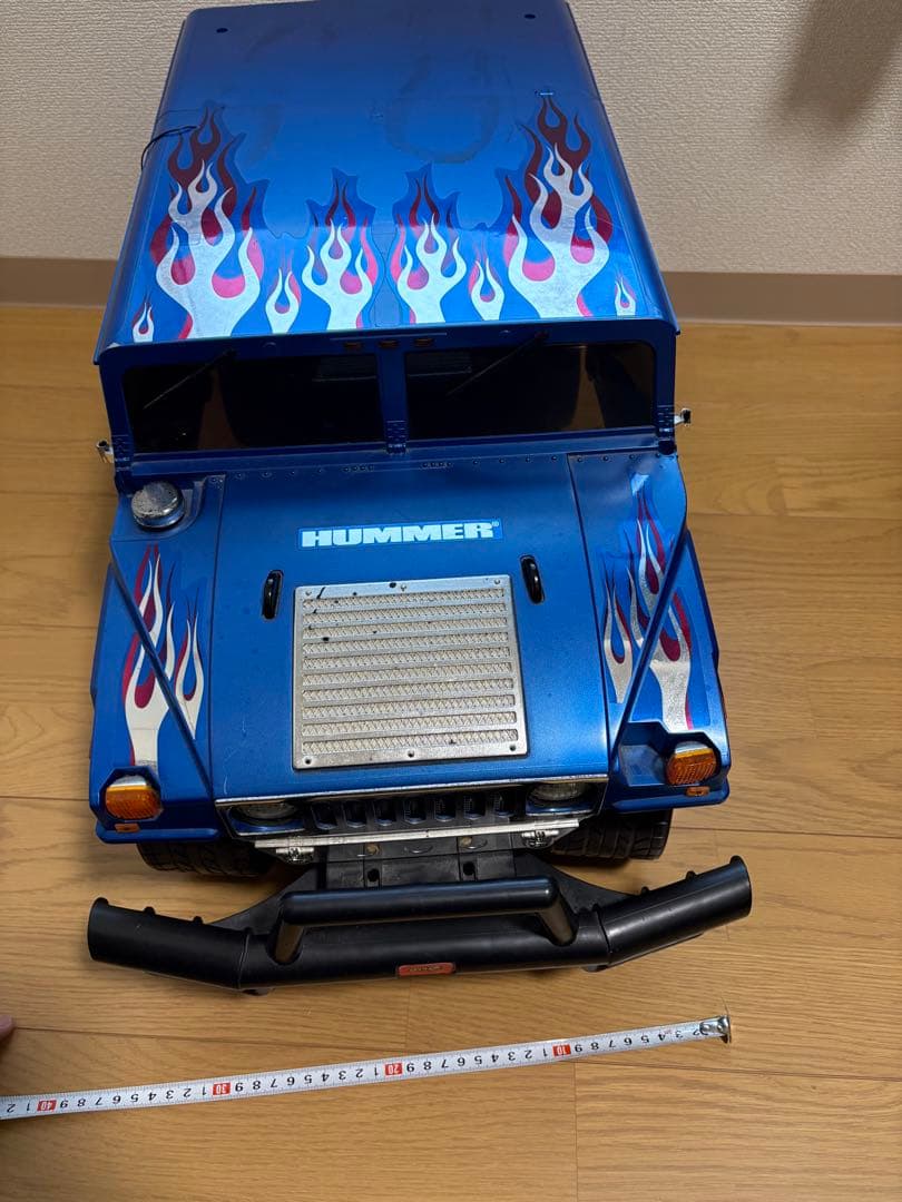NIKKO HUMMER ラジコン 青　バッテリーリモコンなし