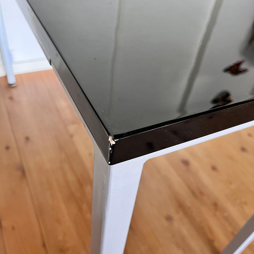 【オーダー品52,000円→】送料込み パソコンデスク テーブル アクリル天板