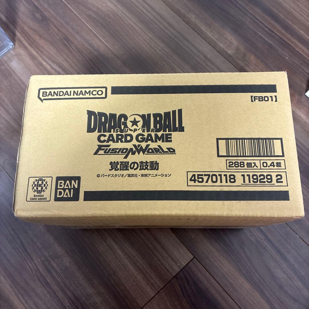 ドラゴンボールフュージョンワールド　覚醒の鼓動　1カートン　未開封