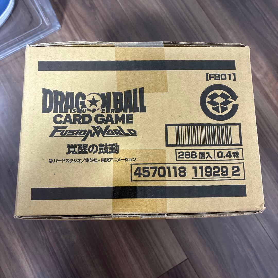 ドラゴンボールフュージョンワールド　覚醒の鼓動　1カートン　未開封
