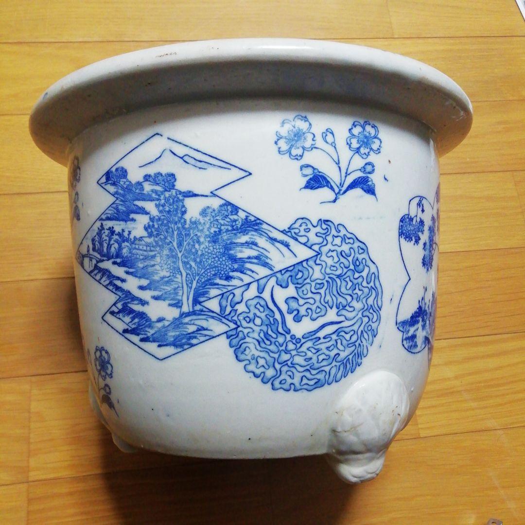 有田、古伊万里、盆栽鉢、山野草鉢、鉢、植木鉢、盆栽小鉢