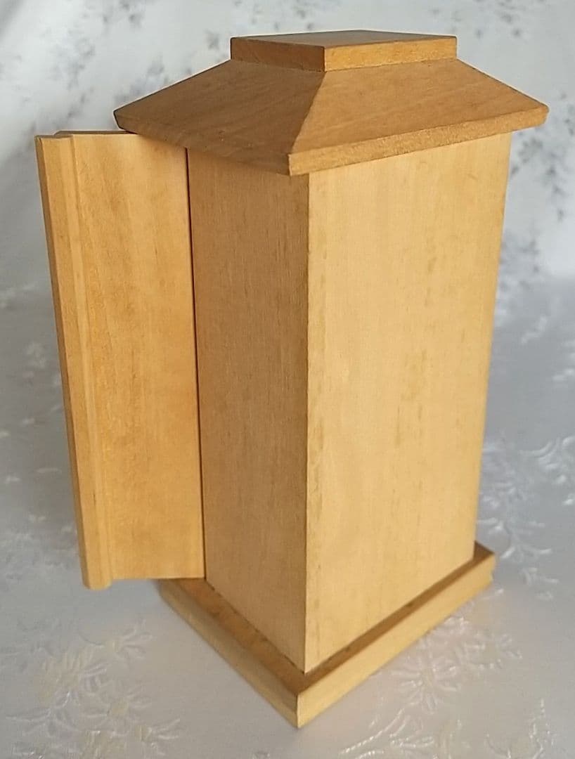 阿弥陀如来立像【極小】#401 厨子入り 木彫 仏像