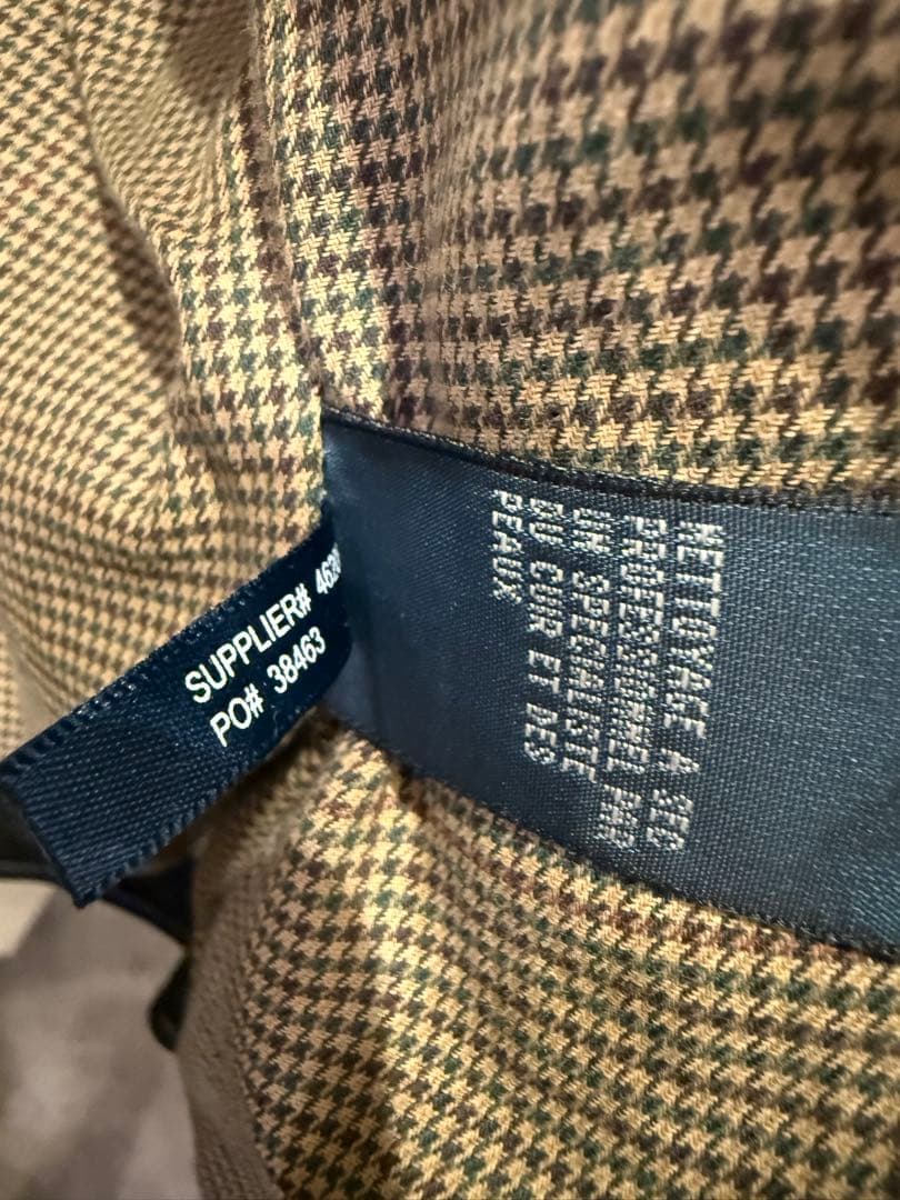 こ*こ様 Polo Ralph LaurenレザースウィングトップXXL 美品4