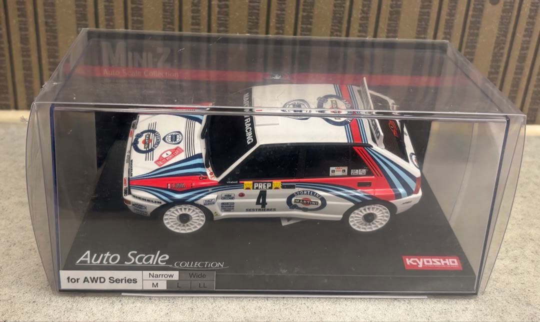 京商 MINI-Z ランチア デルタ No.4 モンテカルロラリー