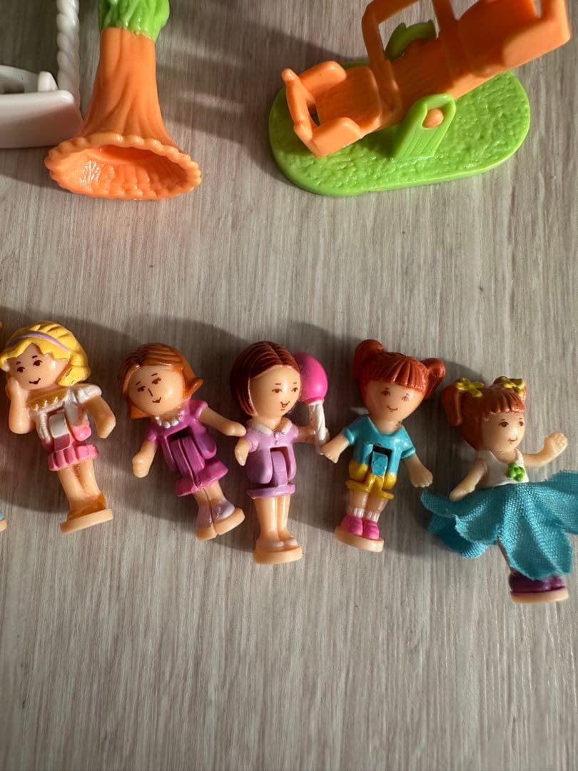 ポーリーポケット小物セット　ヴィンテージ USAマイリトルポニー ケアベア人形