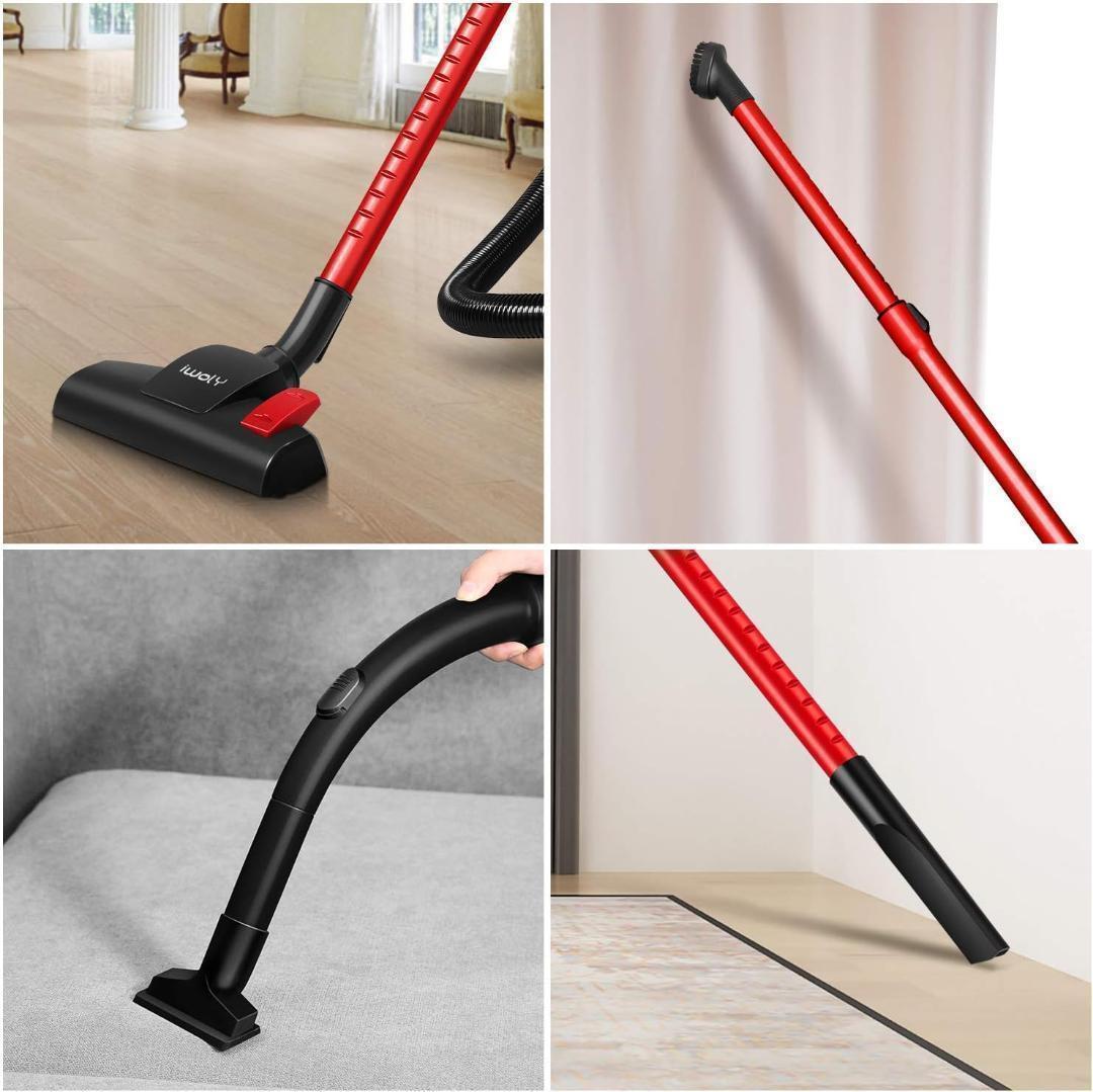 【M1955-123-90】掃除機 キャニスター 20000Pa 超強力吸引