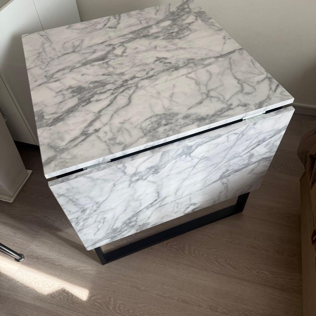 タンスのゲン　バタフライテーブル チェア×2セット