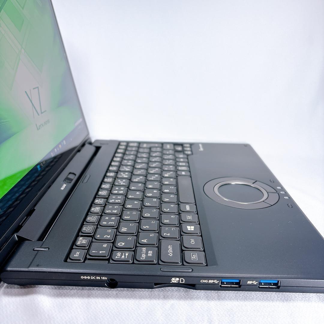 ★希少ブラック★ 2in1 タッチパネル レッツノート CF-XZ6 877