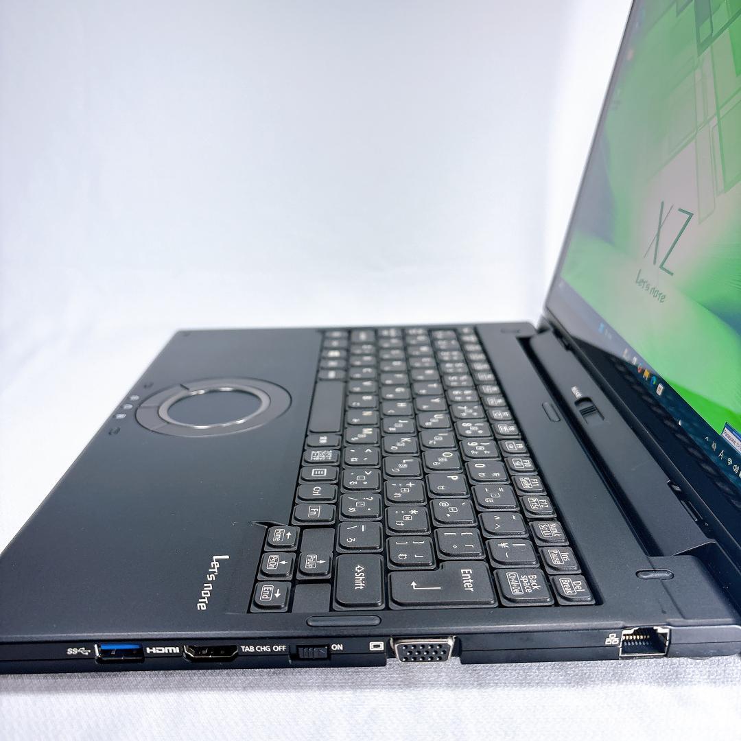 ★希少ブラック★ 2in1 タッチパネル レッツノート CF-XZ6 877