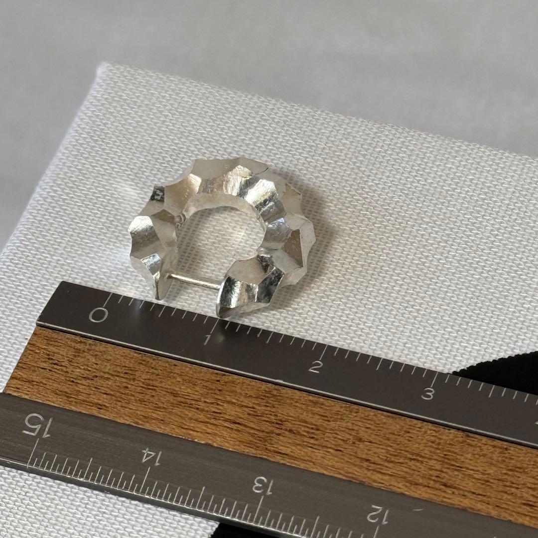 【定価3.3万】All Blues Almost ピアス シルバー シングル W