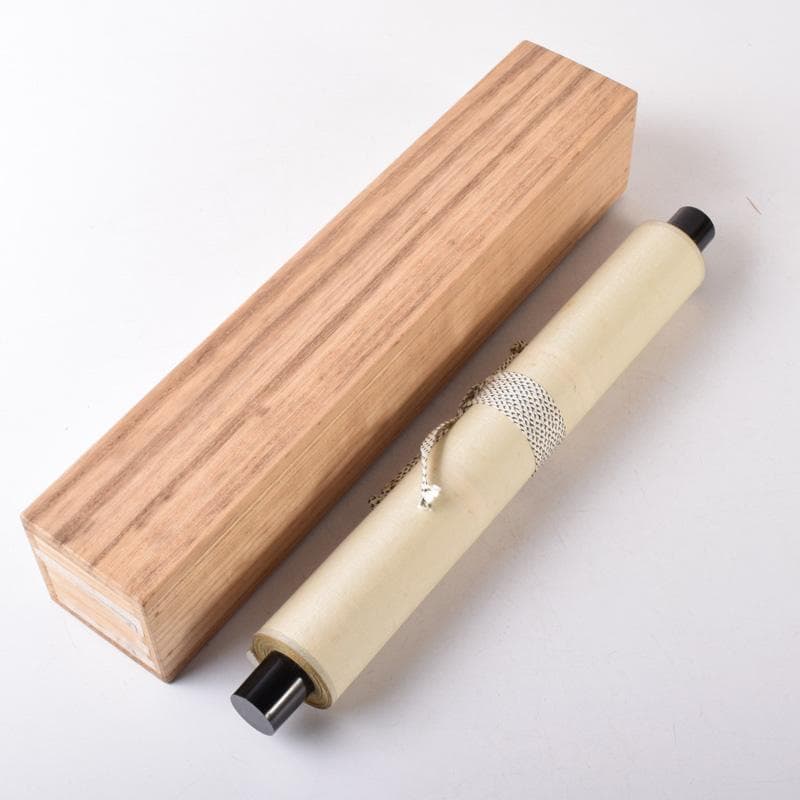 掛軸　大徳寺大仙院　尾関桃林（宗園）筆　一行書　鶴呼萬年寿　共箱　C　7548A