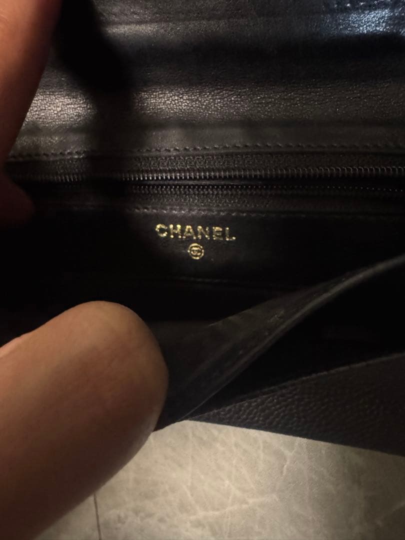 CHANEL ブラック 二つ折り財布　セット