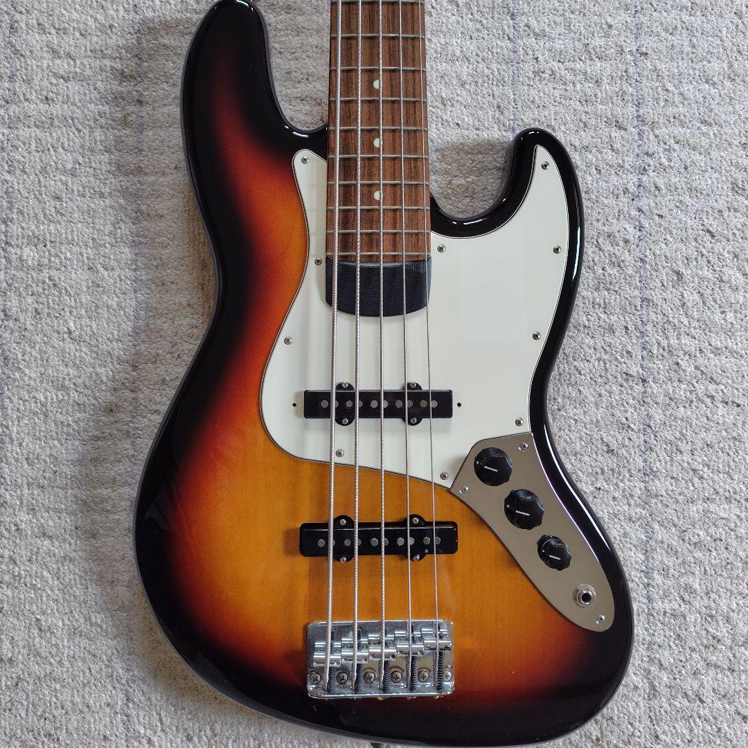 ベース Fender japan hybrid II jazz bass v