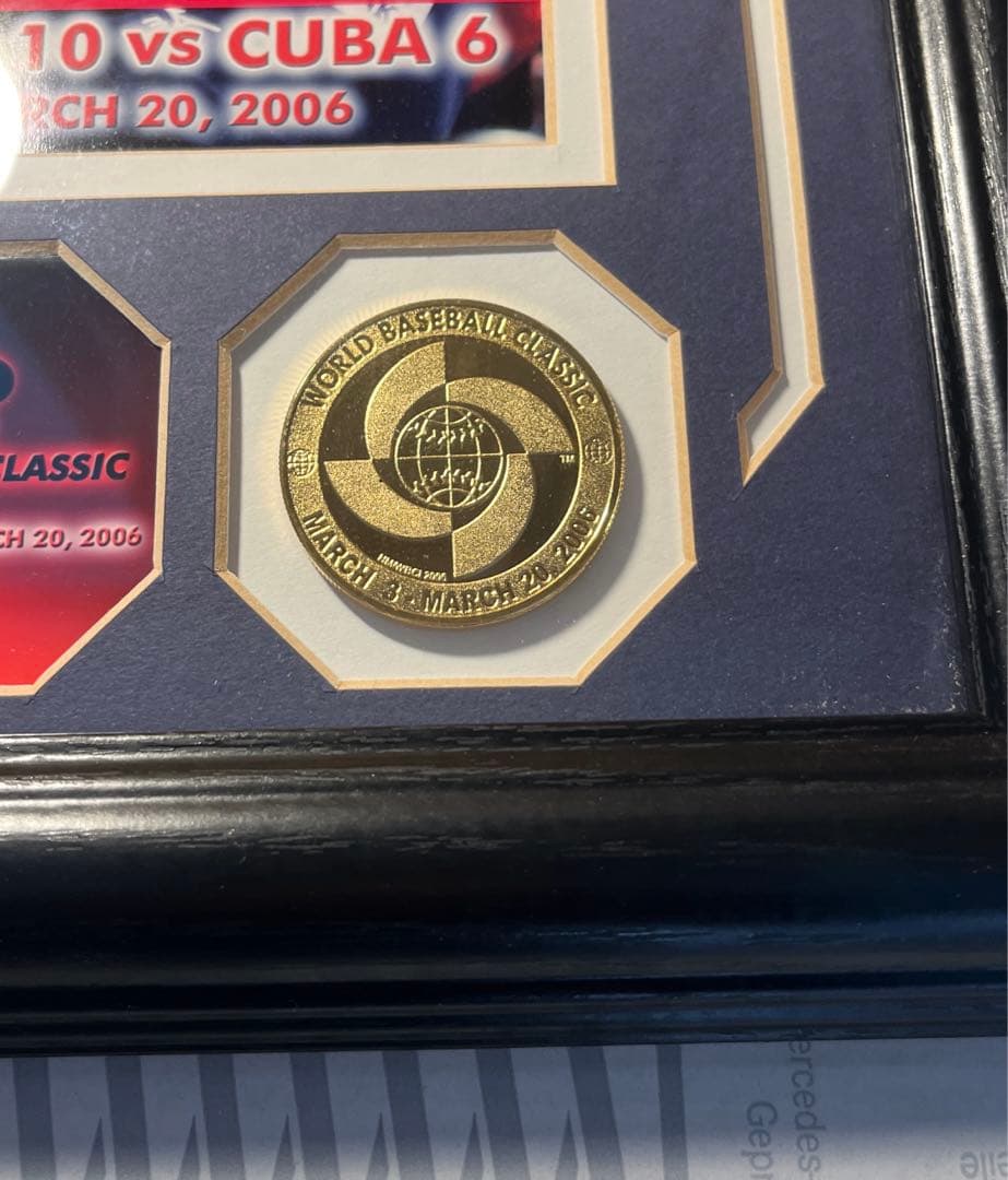 イチロー　2006年　WBC 優勝　ダブルフォト