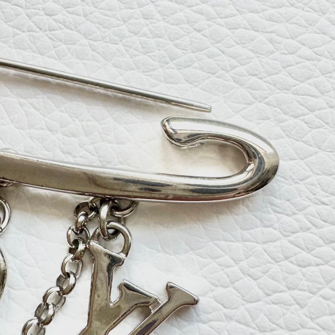 美品✨ルイヴィトン ブロッシュ エバングル ヌリス ピン ブローチ シルバー