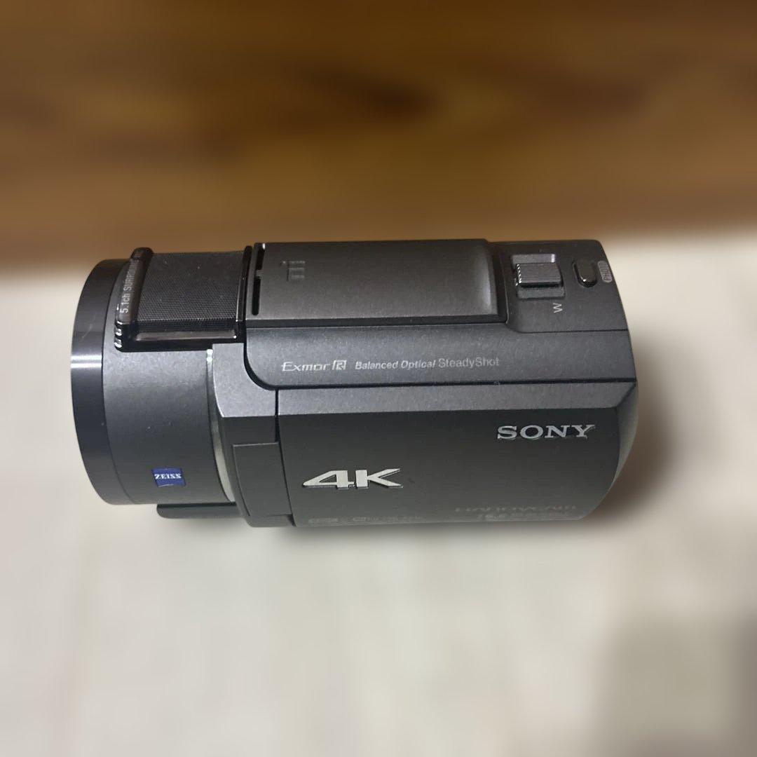 SONY ビデオカメラ FDR-AX40 4K 64GB 光学20倍　美品