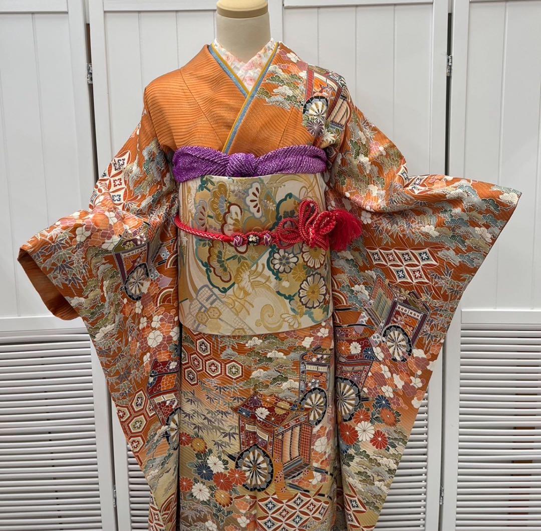 ❪6768❫ ✿ 振袖 (正絹) ✿