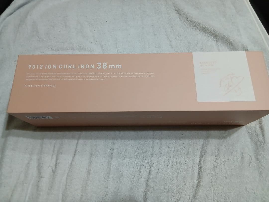 クレイツ 9012 イオンカールアイロン 38mm CC9012-G38BP