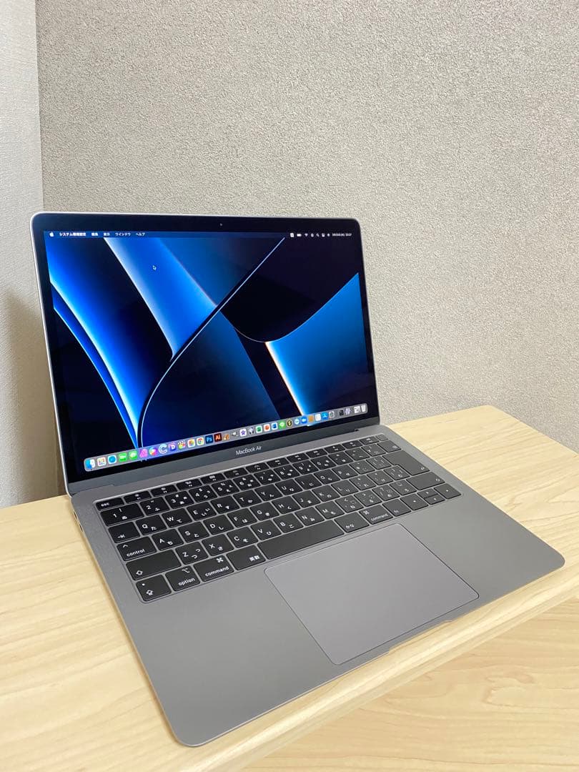 美品 MacBook Air 13インチ 元箱 指紋認証、MS Office
