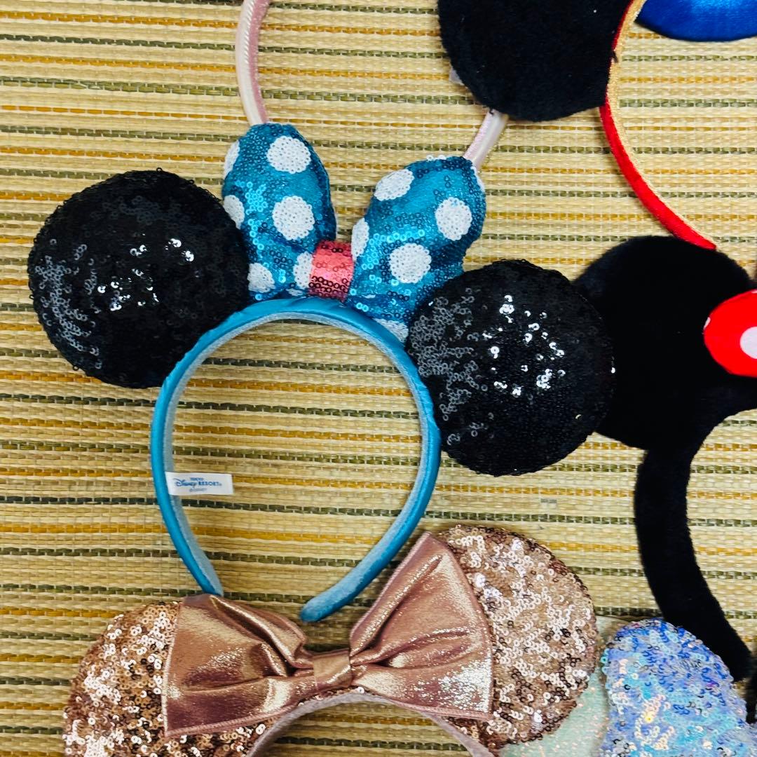 まとめ ディズニー ミッキー ミニー カチューシャ セット b