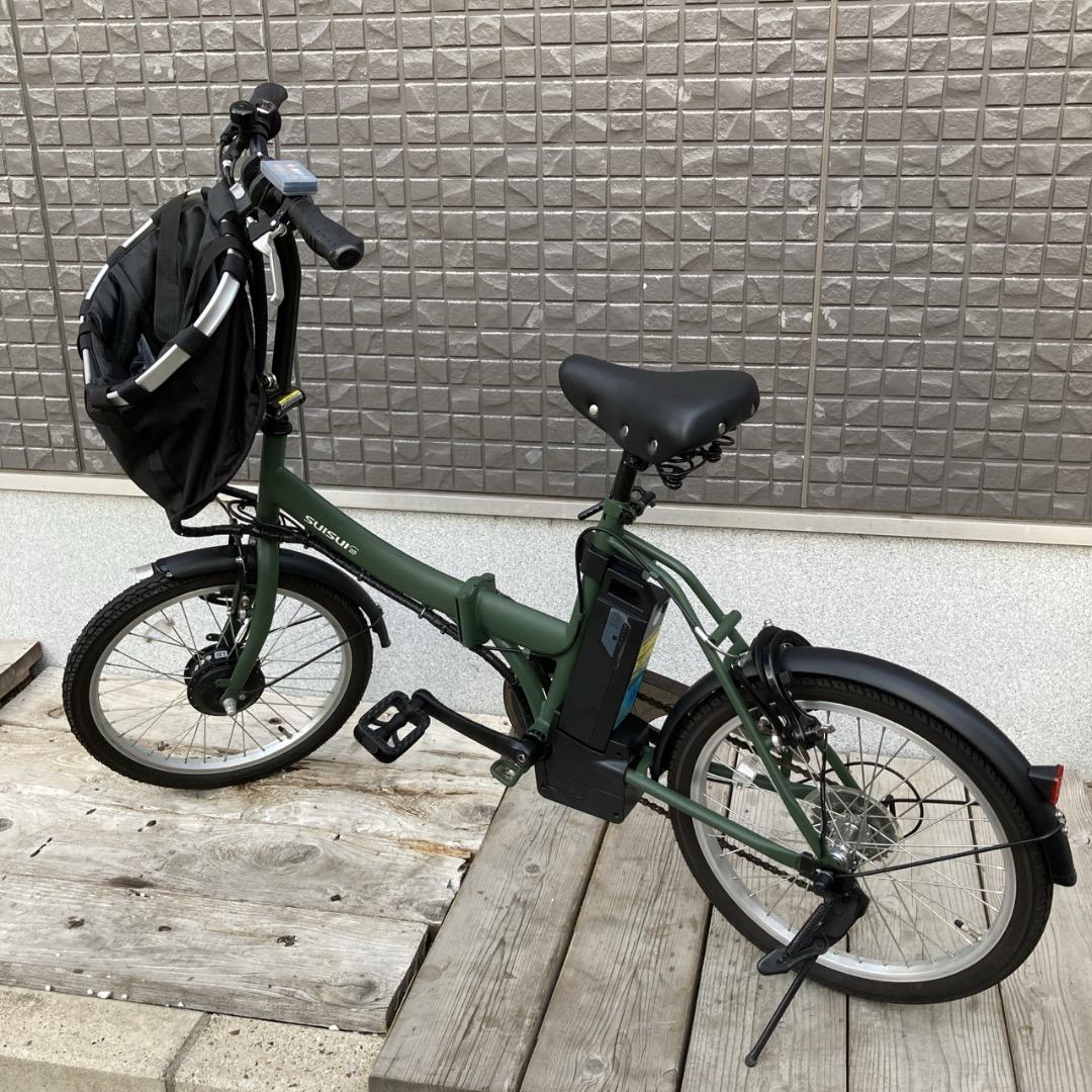 【お値下げOK】KAIHOU SUISUI 電動折たたみ自転車 20サイズ 6段