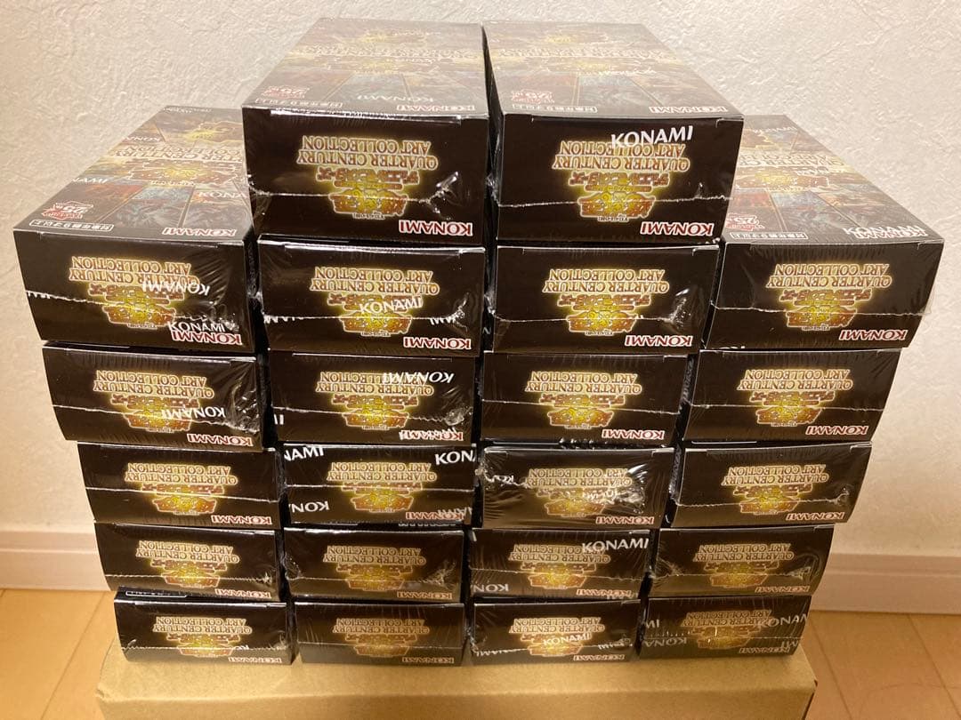 遊戯王 QUARTER CENTURY ART COLLECTION 22箱