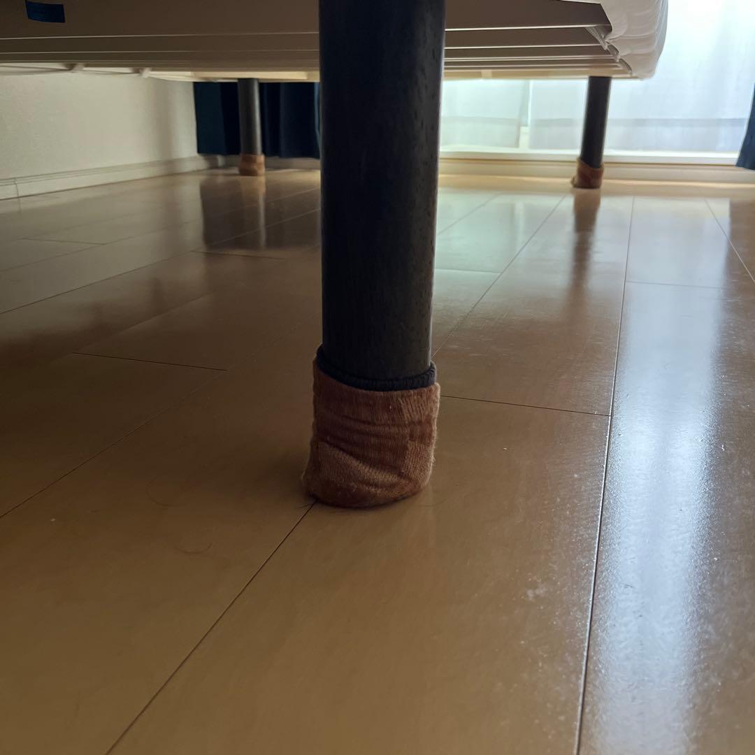 【Siro】【無印良品】マットレス 高密度ポケットコイルセミダブル脚付き