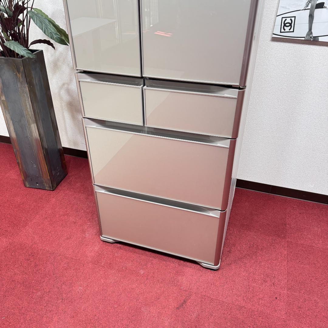 23区送料無料　美品日立6ドア冷蔵庫　2019年製475L　洗浄/除菌済み