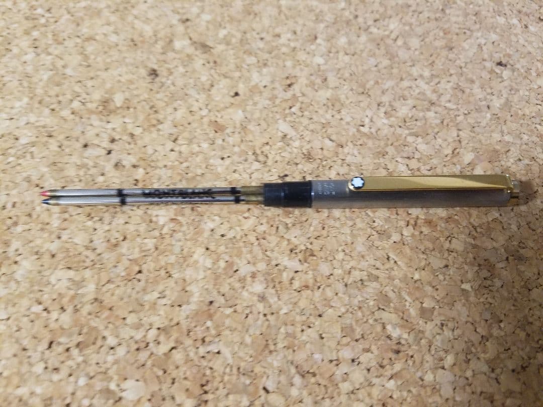 モンブラン　ボールペン　2色ツイスト式