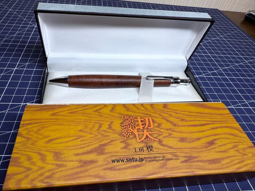 【Sui】☆工房楔 シアメースローズウッド ペンシル楔 シャーペン