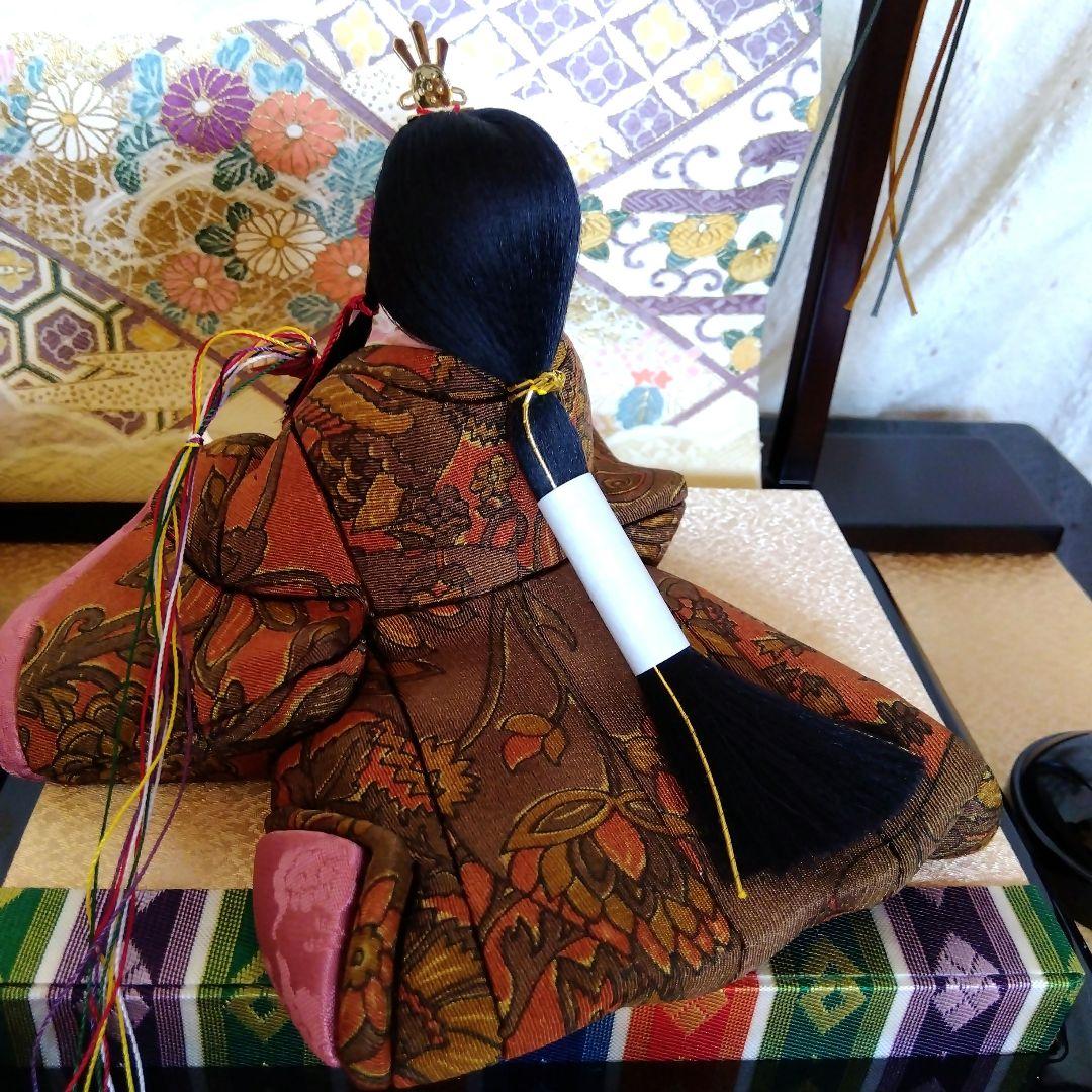 木目込雛人形　柿沼東光作　雛人形一式　杏